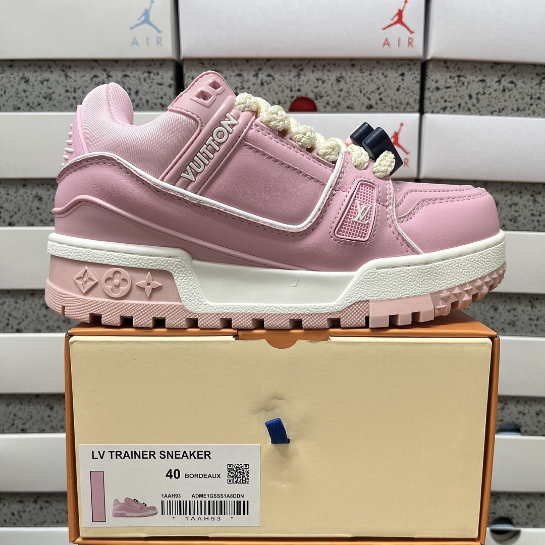 Louis Vuitton Trainer Maxi (Pink White)