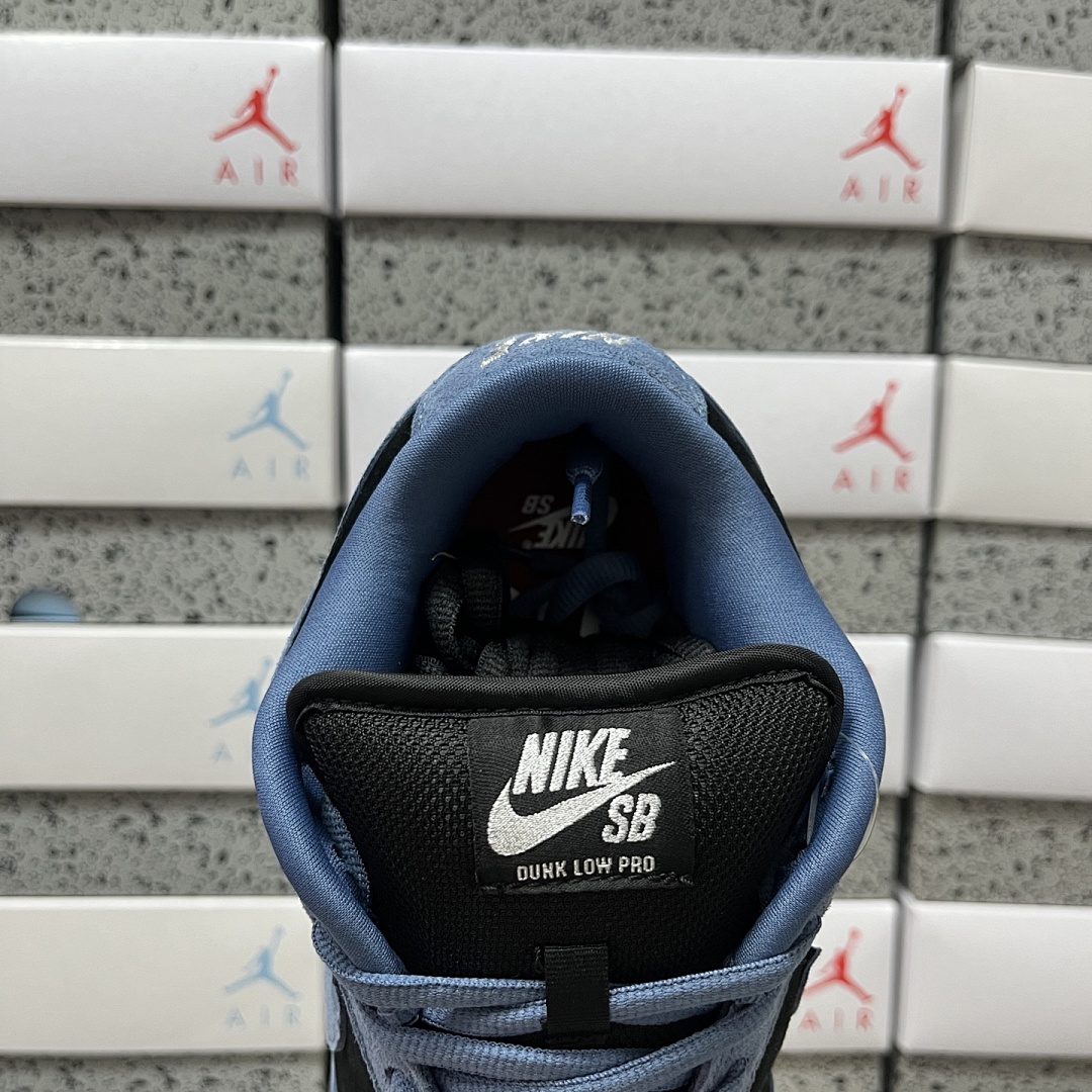 Nike SB Dunk Low Supreme 94 Ocean Fog Collab (Blue Black) - Image 5