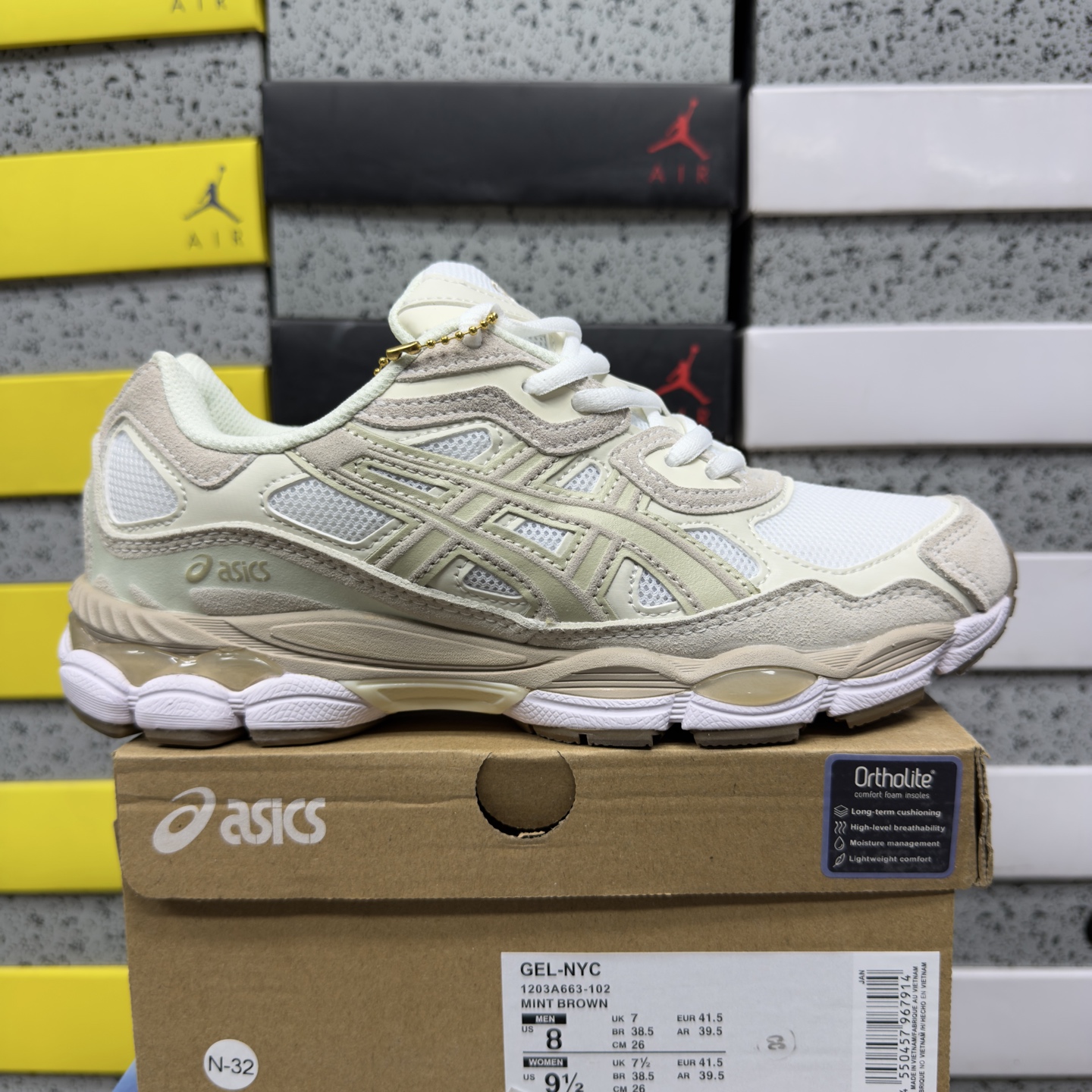 ASICS Gel-NYC White Feather (Grey) - Image 10