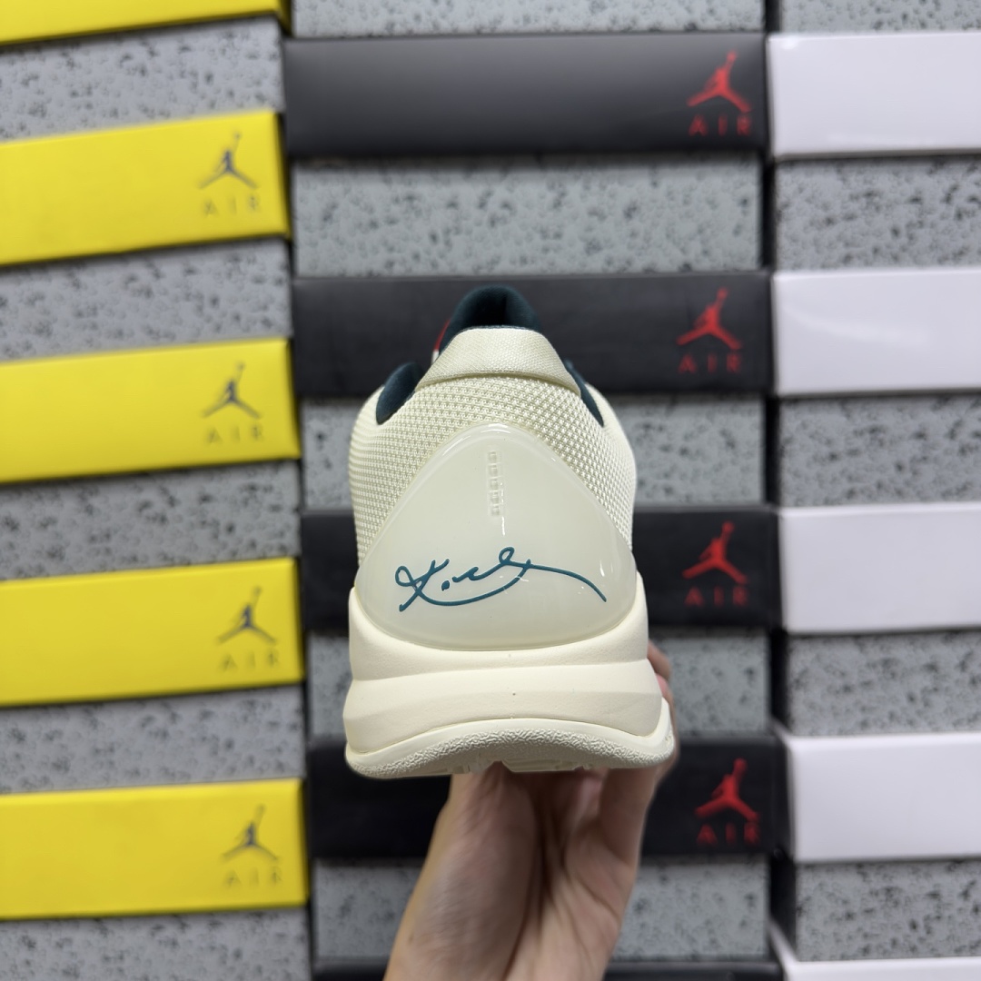 Nike Kobe 5 Protro Caitlin Clark Coconut Milk Spruce - Image 9