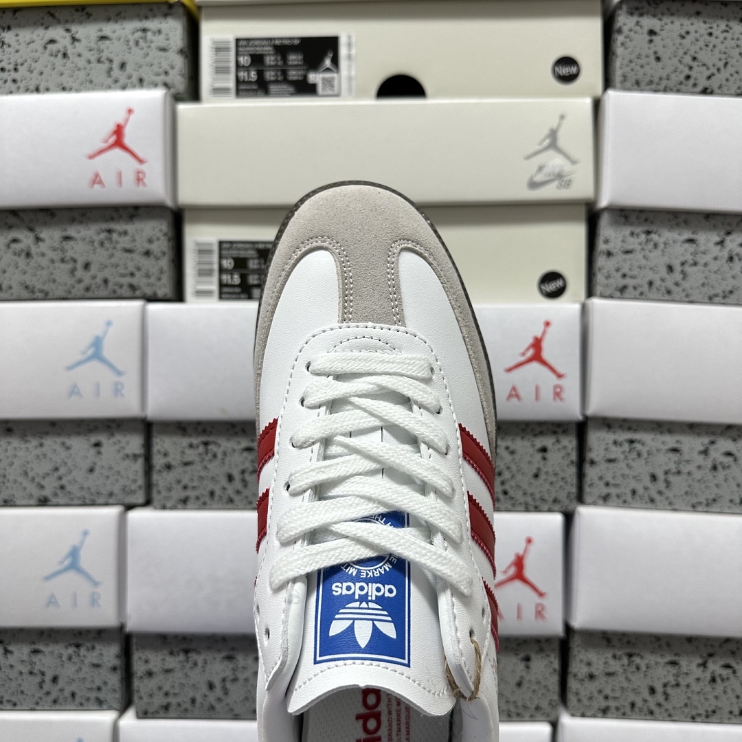 Adidas Samba OG White Better Scarlet IG1025 - Image 9