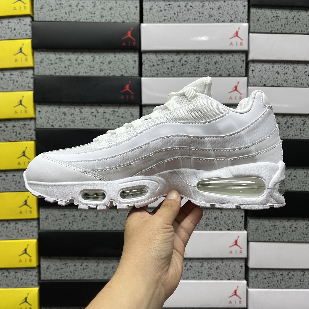Nike Air Max 95 OG Big Bubble (Triple White) - Image 8