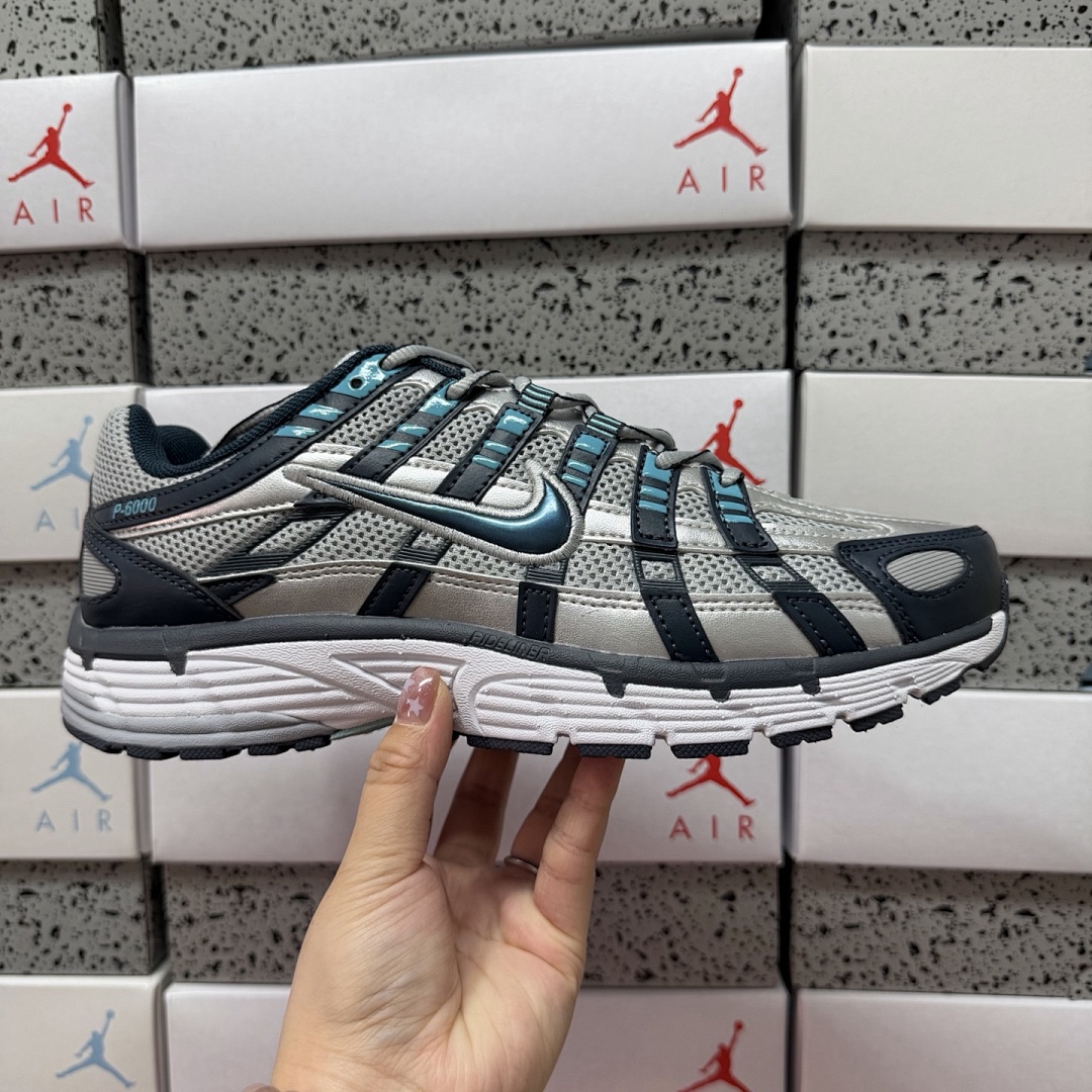 Nike P-6000 Armory Navy Flat (Silver) - Image 7