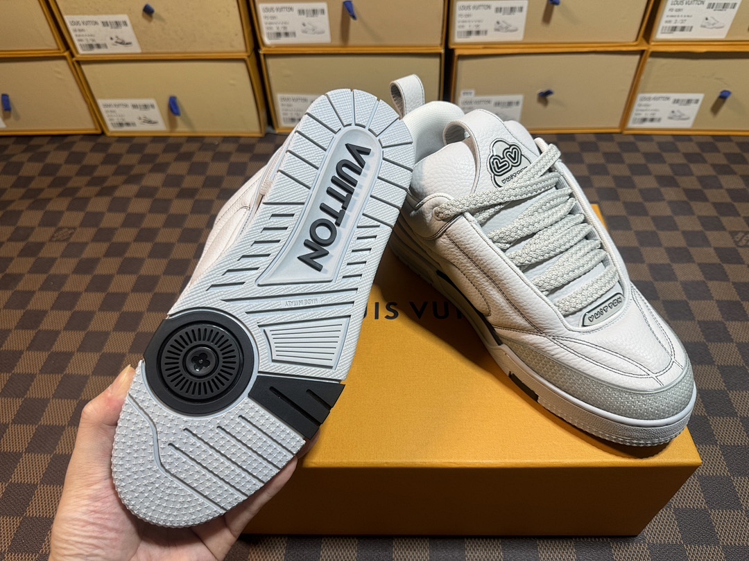 Louis Vuitton LV Skate Sneaker Grey SK - Image 2
