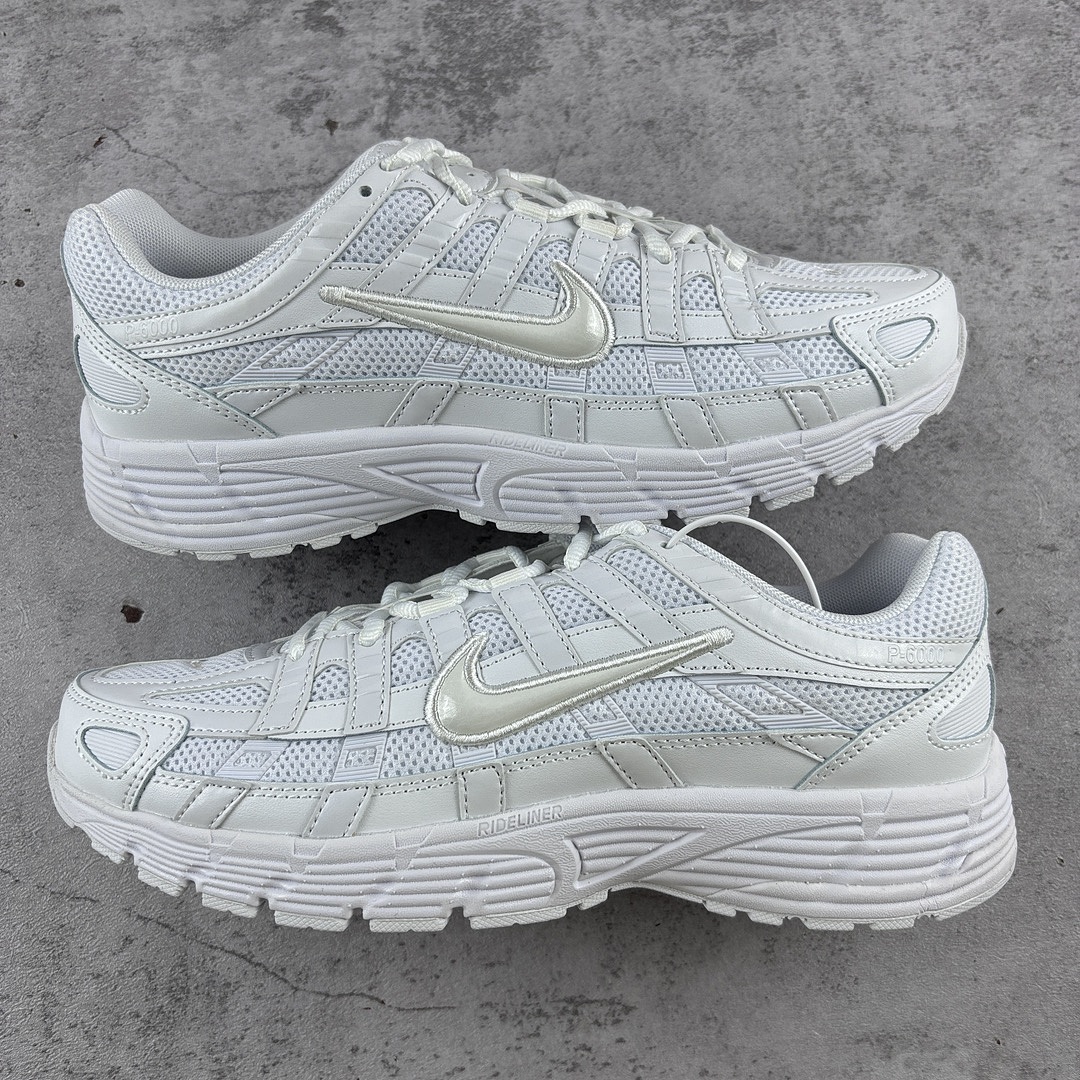 Nike P-6000 Triple White BV1021-102 - Image 8