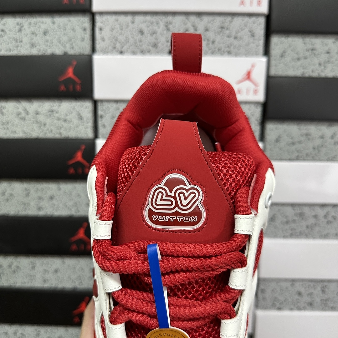 Louis Vuitton Skate Sneaker SK8 (White Red) - Image 4