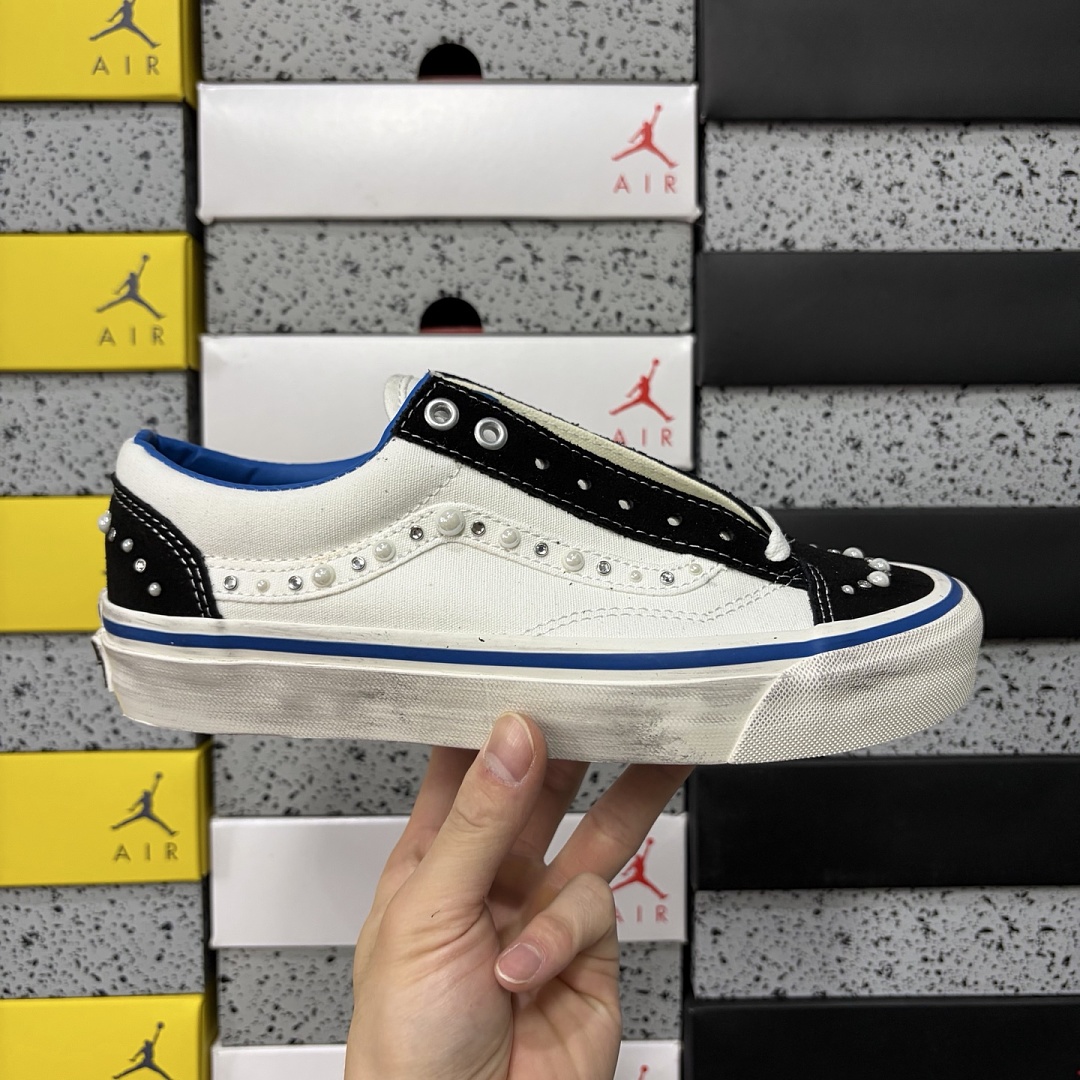 Vans OTW Old Skool 36 Pearlized Pack Marshmallow (White) - Image 6