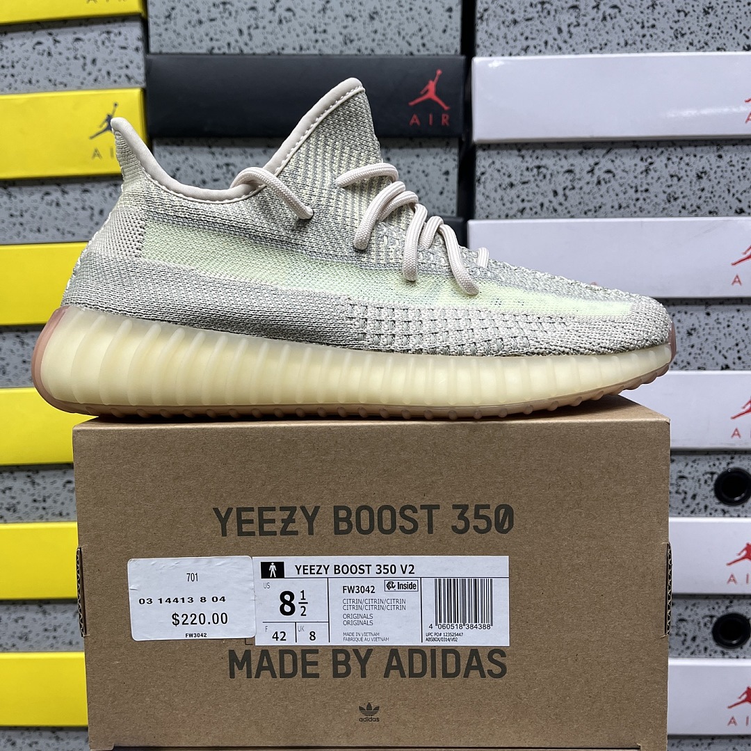 Adidas Yeezy Boost 350 V2 Citrin (Non-Reflective)