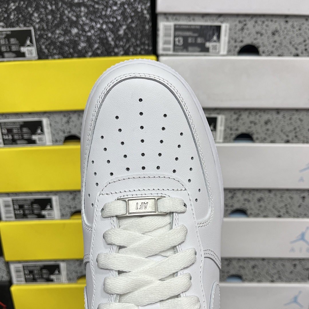 Nike Air Force 1 Low '07 (White) - Image 9