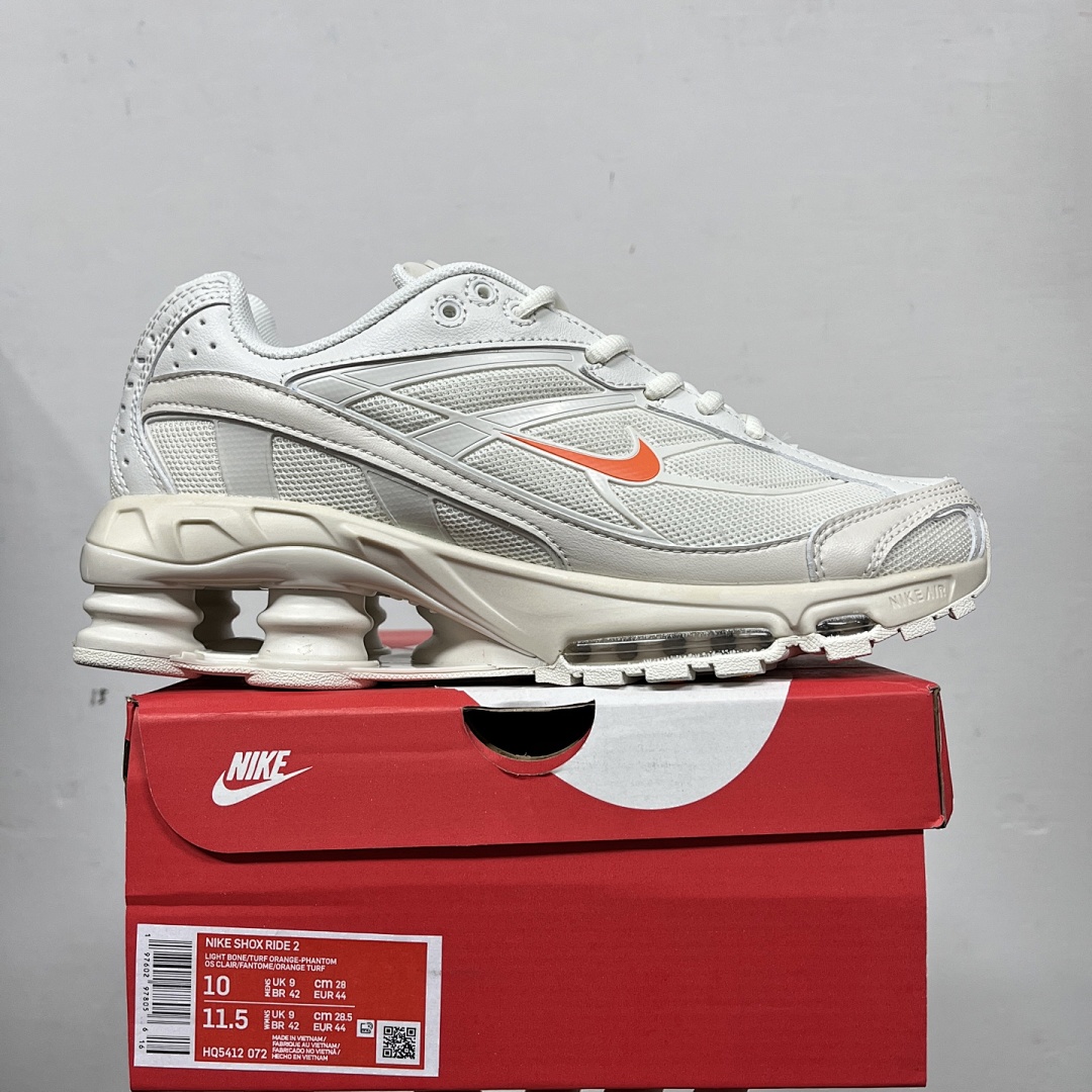 Nike Shox Ride 2 Light Bone Turf (Orange)