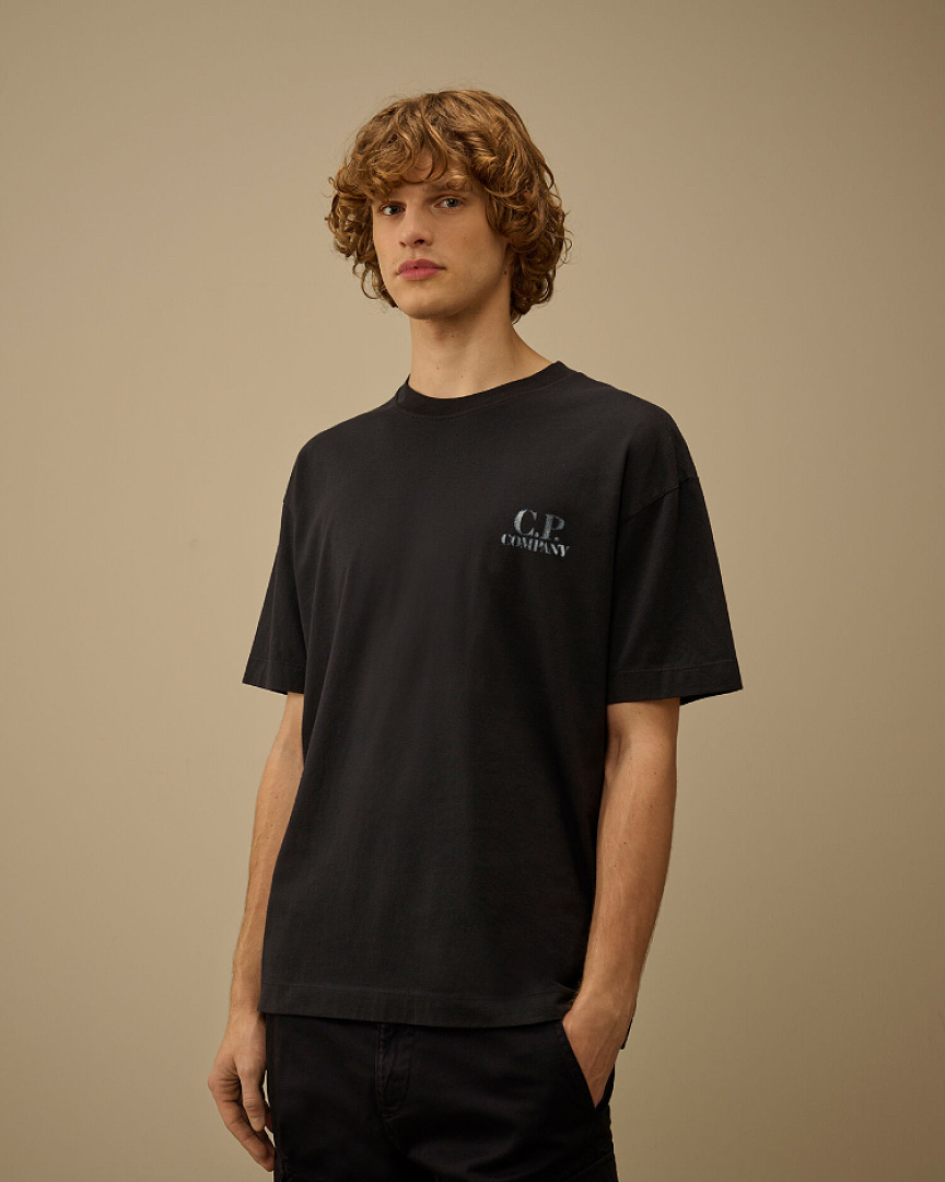 Unbranded 168 Print Short Sleeve T : M L XL XXL White Apricot (Black) - Image 45