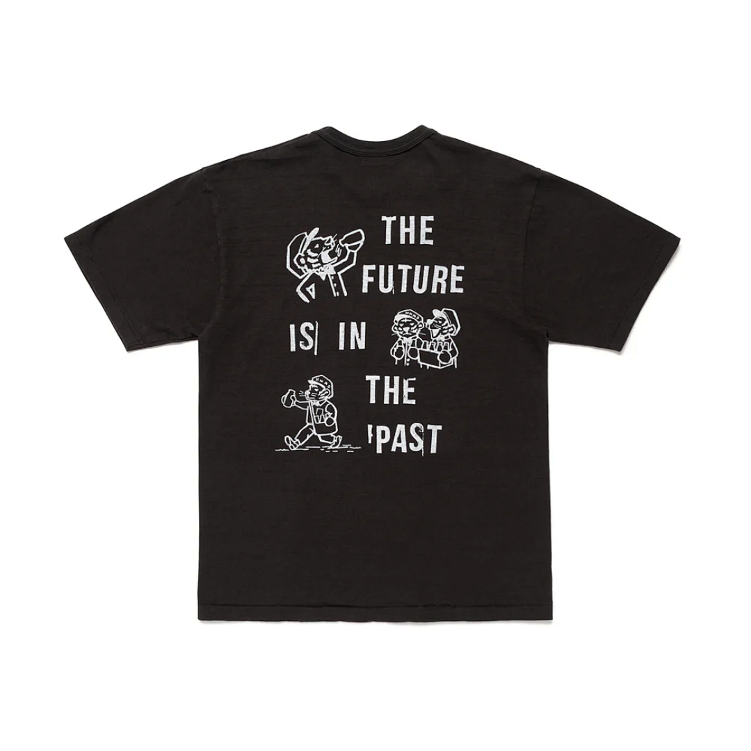 Human Made 118 HUMAN MADE Kids Classic Tiger Cream Print Cotton Short Sleeve T : Black White S M L