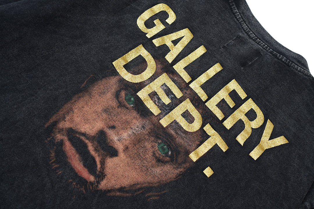 Gallery Dept 108 GALLERY DEPT. Print Short Sleeve T Black S-XL 3740# - Image 11