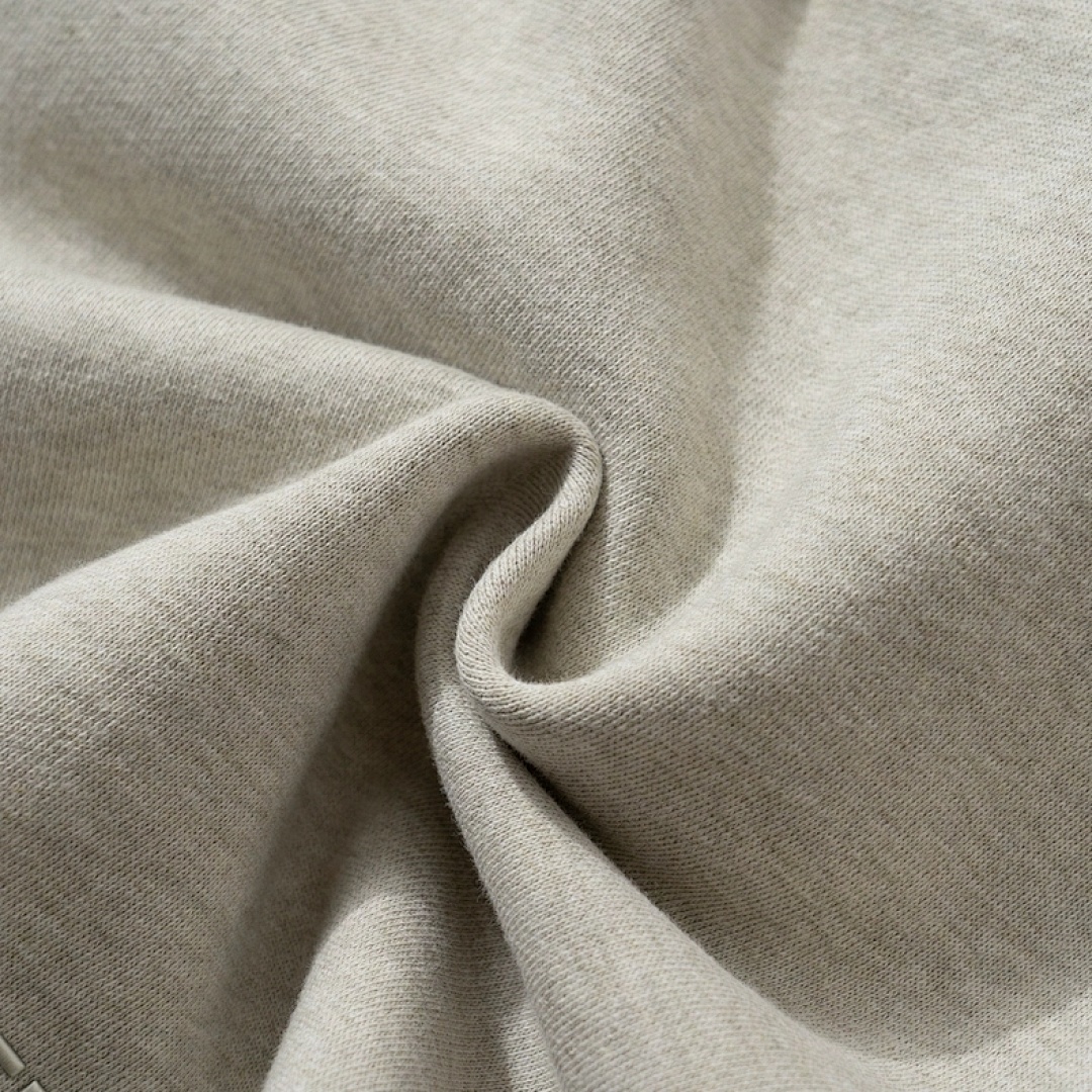 Essentials 148 Ess SS25 Classic Hoodie Label Print Short Silk Silver Gum Black Grey Brown Oatmeal XS-XL - Image 68