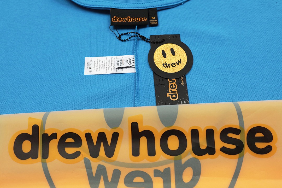 Drew House 118 Drew House Autumn Small Short Sleeve T Blue : S-XL DR06# - Image 8
