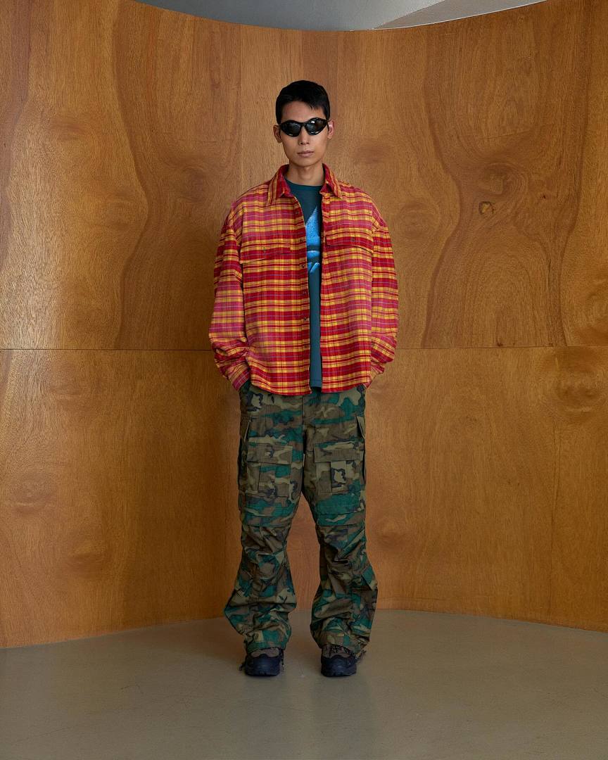 Bape 338 FAR CAMO CARGO PANT Snow Green Grey S-L 7267# - Image 49