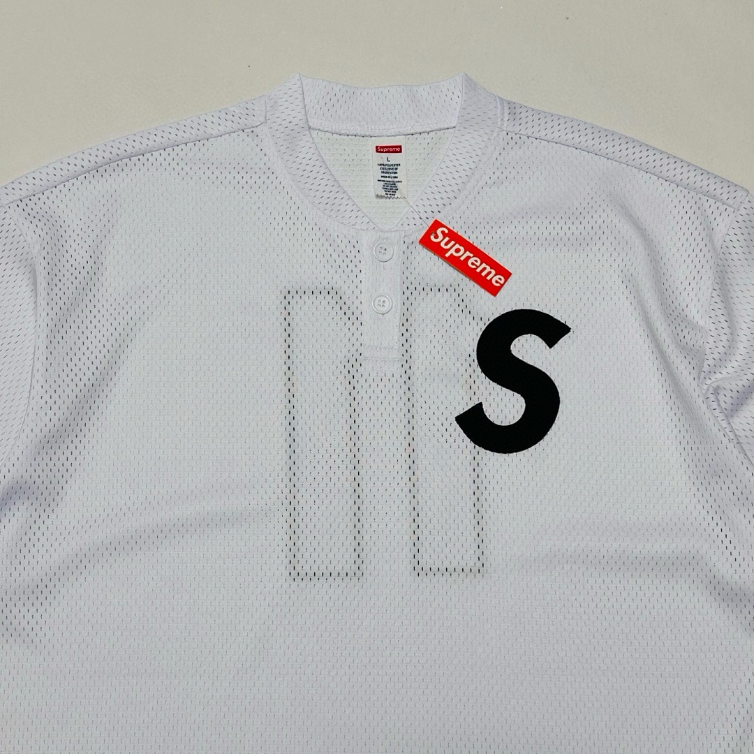 Bape 198 SS25 S LOGO BASEBALL HENLEY TEE Collar T (Black White Blue Pink Green Camo) - Image 40