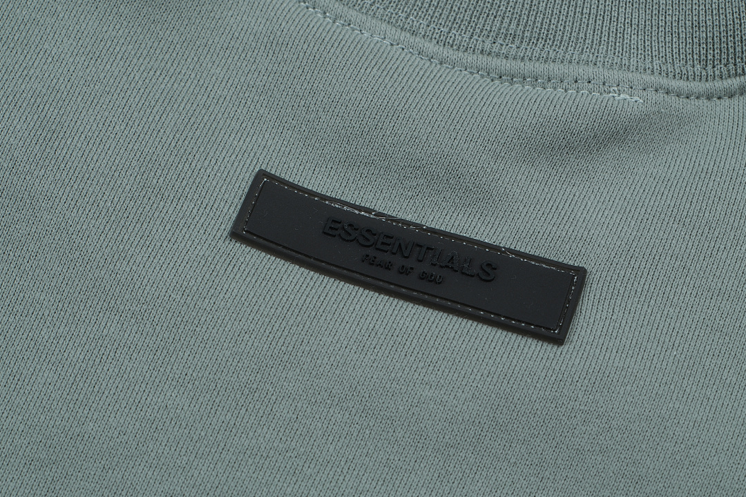 Essentials 98 ESS LOGO Sleeve Collar Purple Mist Blue Brown Black Big White Yellow Sand S-XL 6204# - Image 7