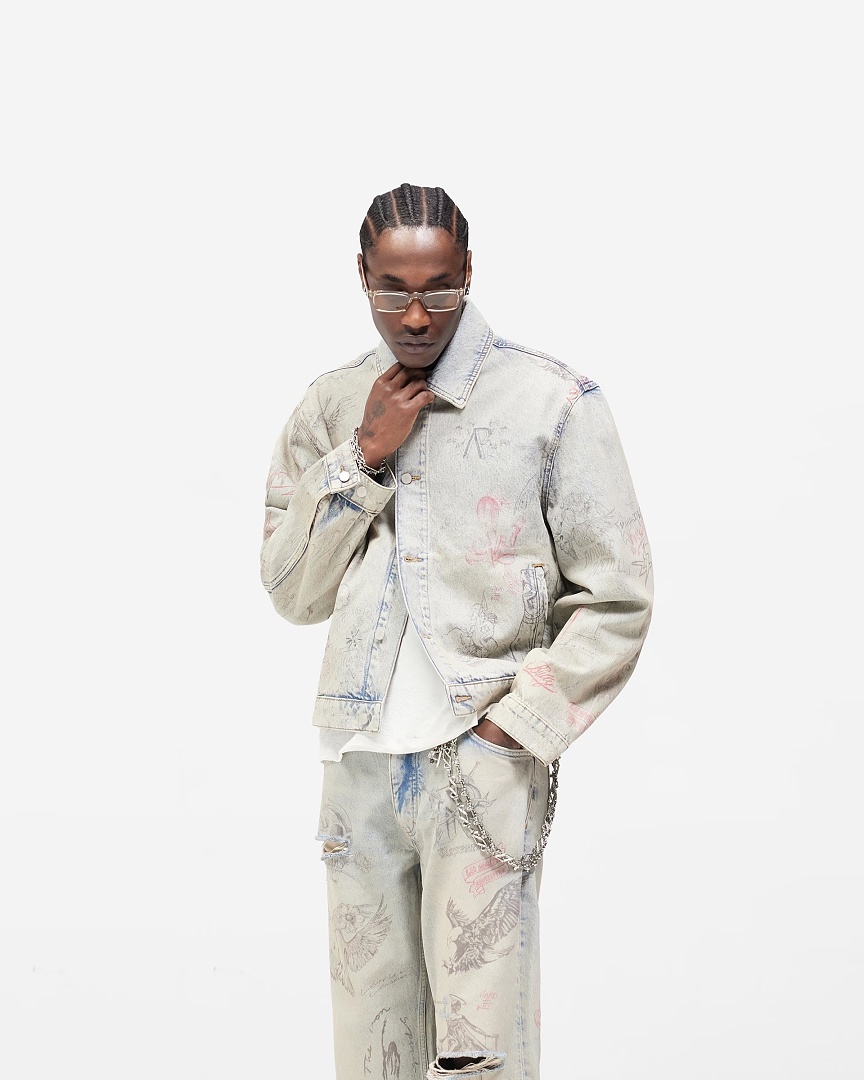 Represent 298 Represent : S M L XL (Washed Blue) - Image 14