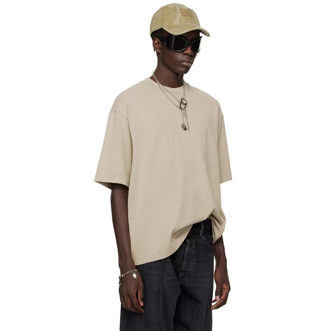 Acne Studios 108 AC Small Label LOGO Short Sleeve T Blue Black Yellow Water Purple S-XL 8040# - Image 69