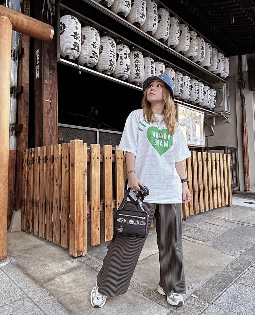 Human Made 108 HUMAN MADE HEART Limited Exclusive Print Cotton Short Sleeve T : White Yellow Black Pink Green Orange Blue Grey S-XL - Image 8