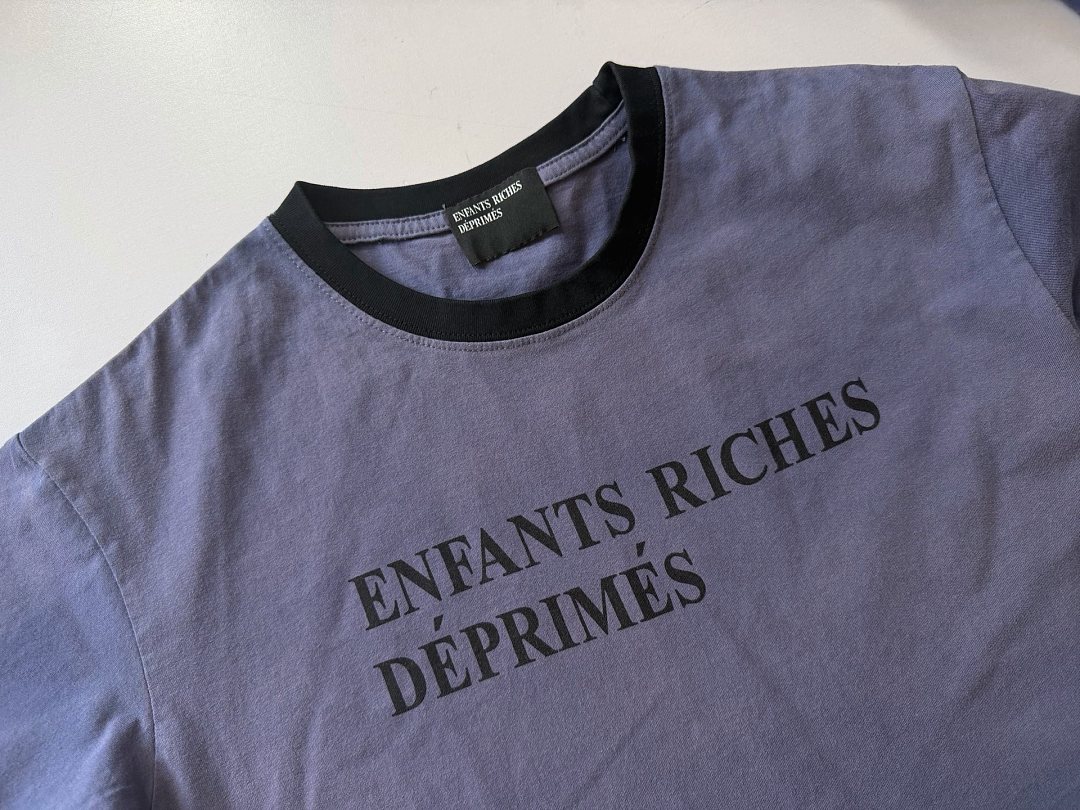 Enfants Riches Deprimes 128 Enfants Riches Deprimes Label Print Short Sleeve : S M L XL - Image 10