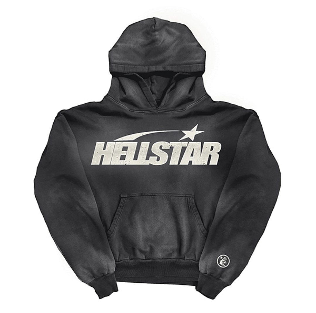 Hellstar 258 Hellstar Studios Uniform Hoodie Pants Big Logo Water Black S-M-L-XL - Image 3