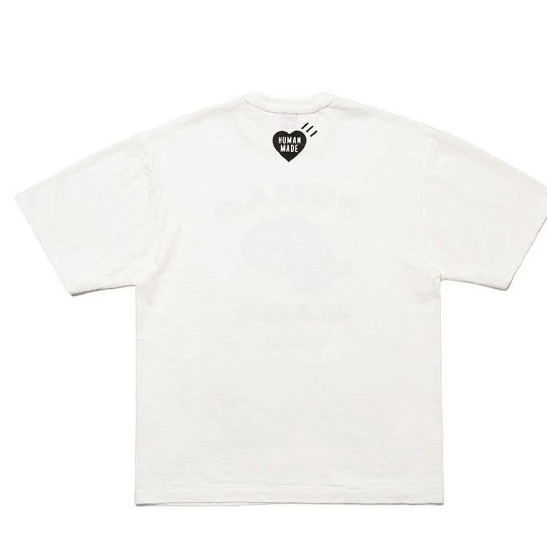 Human Made 118 HUMAN MADE ThailandGRAPHIC T-SHIRT Big Print Short Sleeve T : Black White S-XL - Image 5