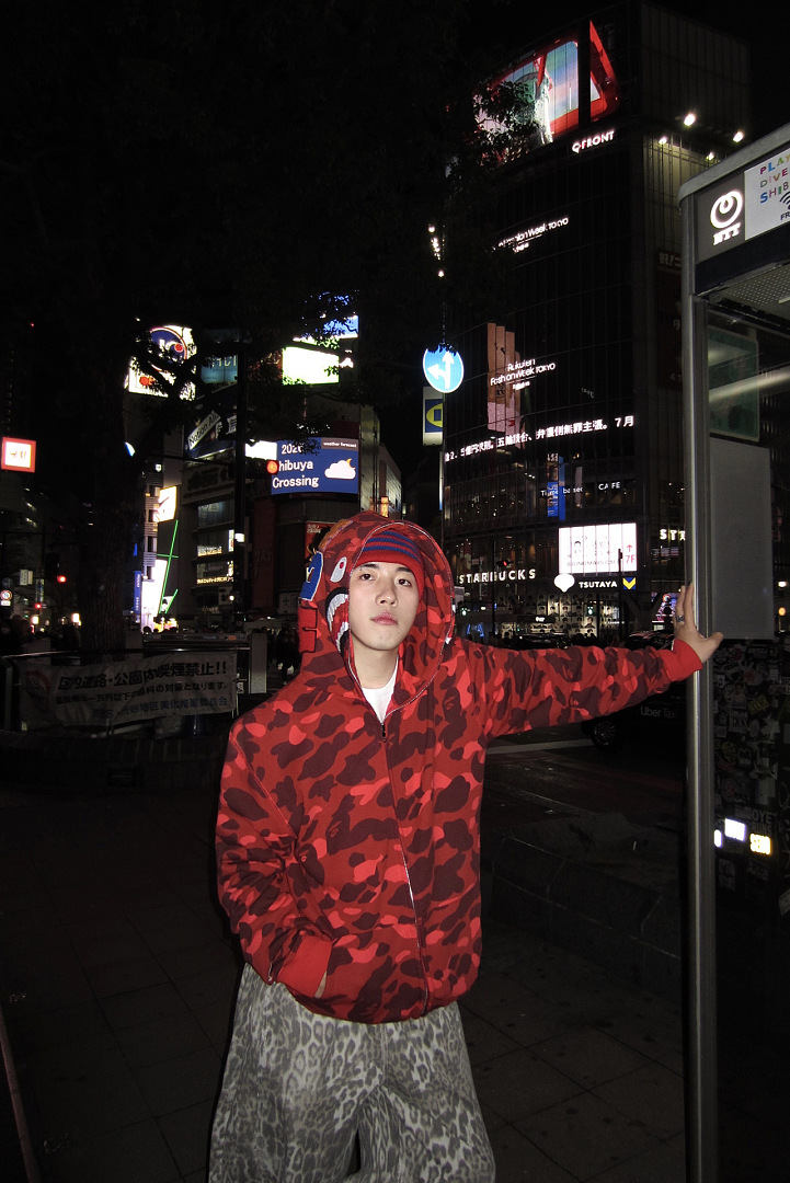 Bape 438 : Green Camo Red Yellow Purple Pink Blue Grey White Black S-XL - Image 107