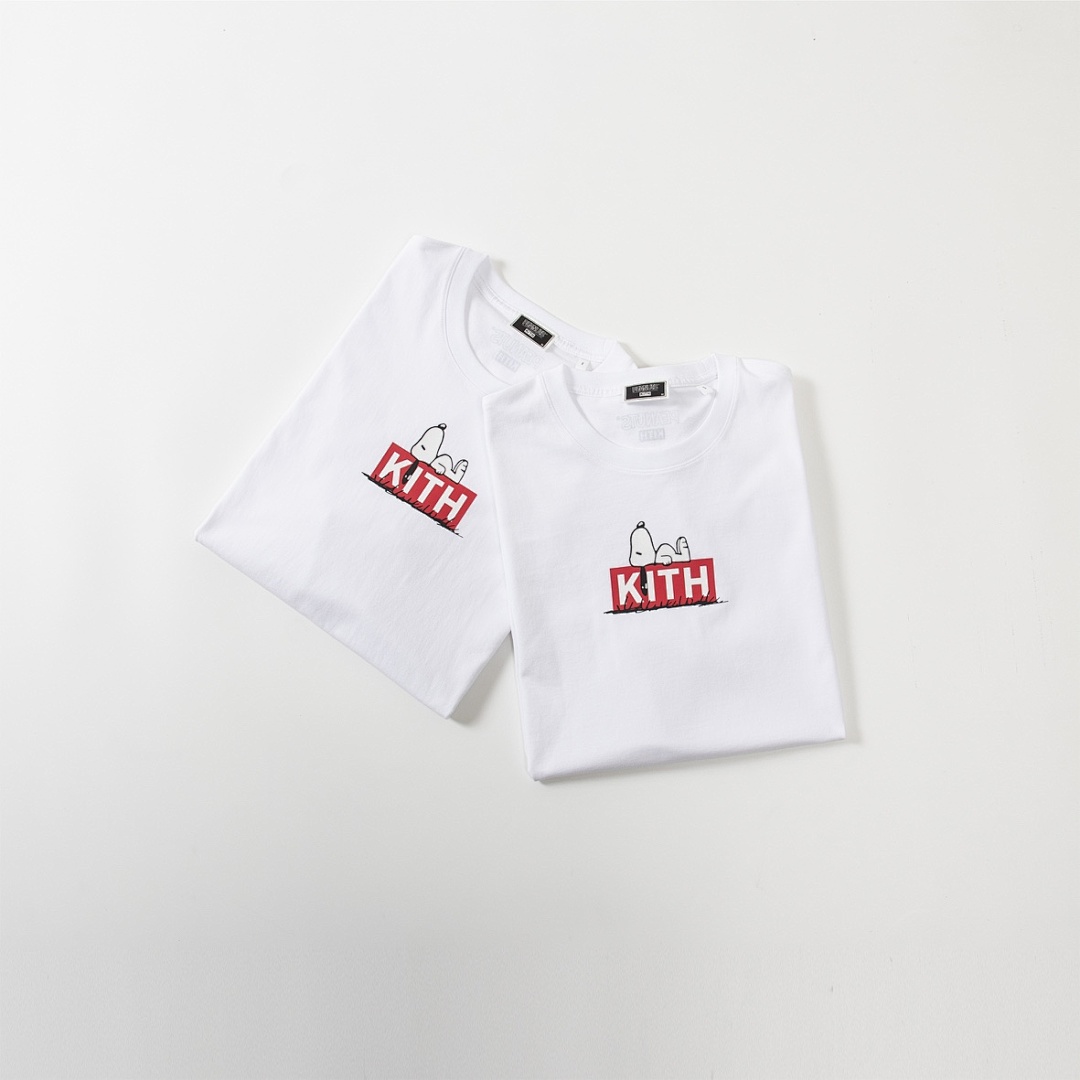 Adidas 138 KITH And PEANUTS Print Short Sleeve T : Bead White SIE: S M L - Image 4