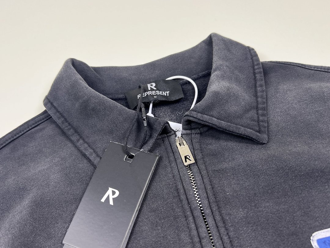 Ralph Lauren 218 Represent Washed Short Wide Polo Half : S M L XL (Black) - Image 5