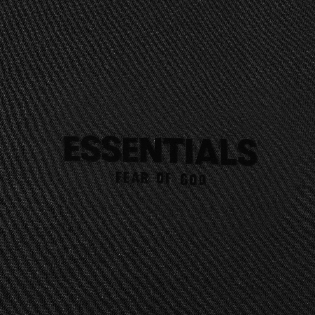Essentials 218 ESS Stitching Velvet Print : Black /Stretch Limo Dark Oatmeal /Dark Light /Light XS-XL - Image 9