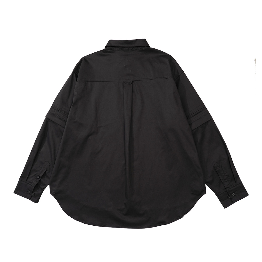 Arc'teryx 248 FAR.ARCHIVE WASHED DETACHABLE SHIRT Black S-L 3369# - Image 3