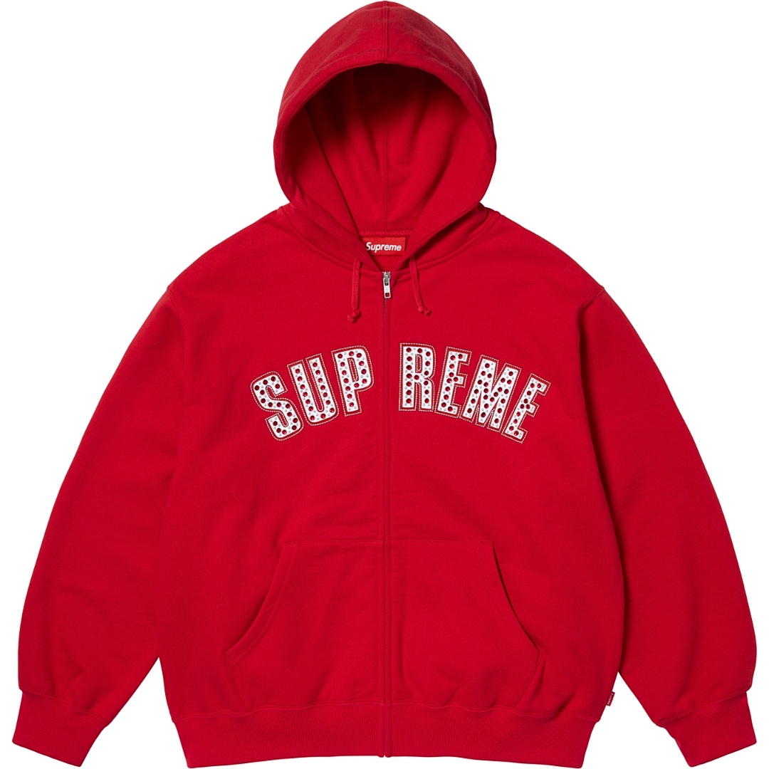 Bape 438 B.B.SIMON ZIP UP HOODED Diamond Black Grey Red Camo Quad S - Image 11