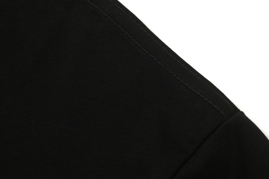 Unbranded 118 JIL Wind Leather Logo Short Sleeve T Black White S-L J9895# - Image 8