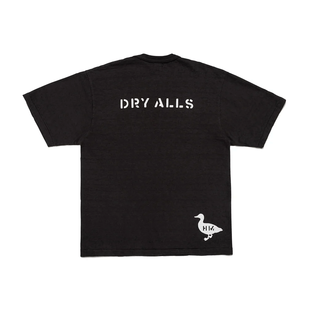 Human Made 118 HUMAN MADE 24Fw GRAPHIC T-SHIRT LOGO Print Cotton Short Sleeve T : Black White S M L - Image 16