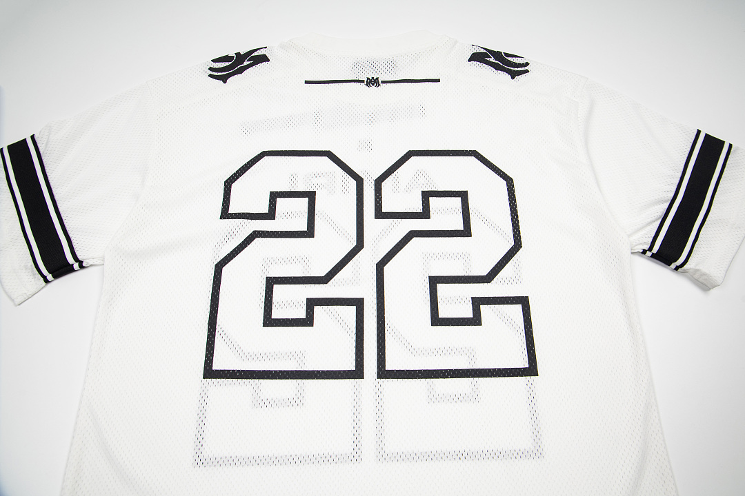 AMIRI 128 Canvas Logo Print Short Sleeve T Black White S M L XL 9935# - Image 18