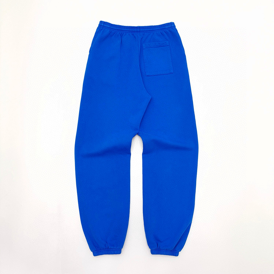 Sp5der FW23 SWEATS Mens Womens Long Blue : S-XXL - Image 19