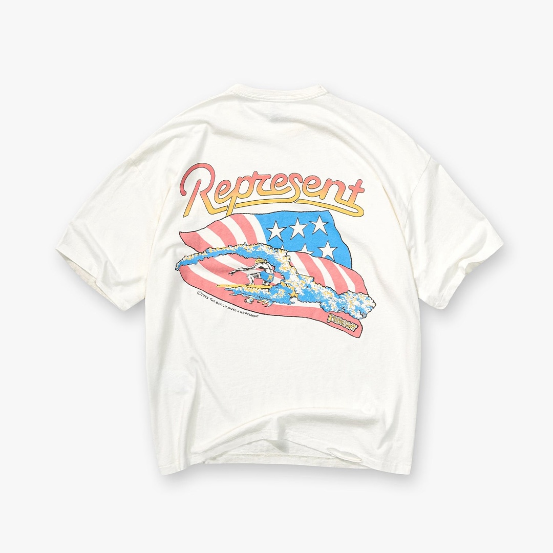 Off-White 128 Represent Nothing Faster T : S M L XL Off (White)