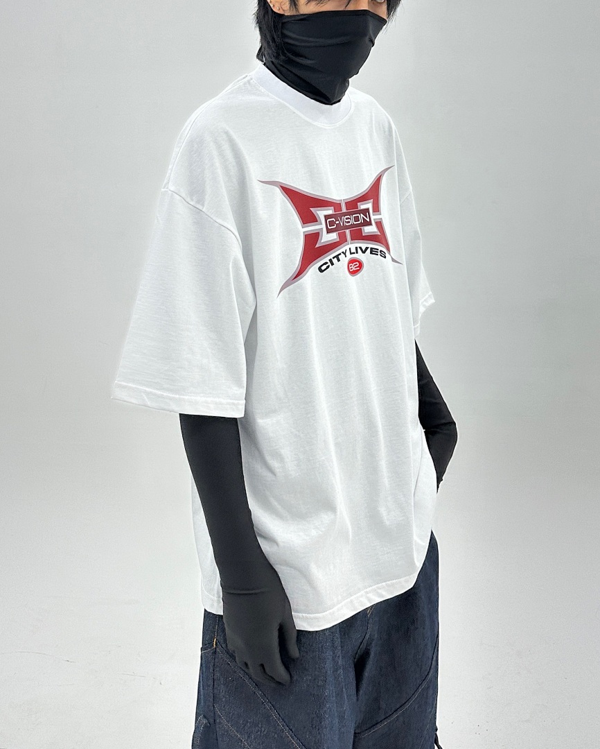 On Running 108 CIVISION By CSC Print LOGO Short Sleeve T White Black 1 2 3 8032# - Image 49