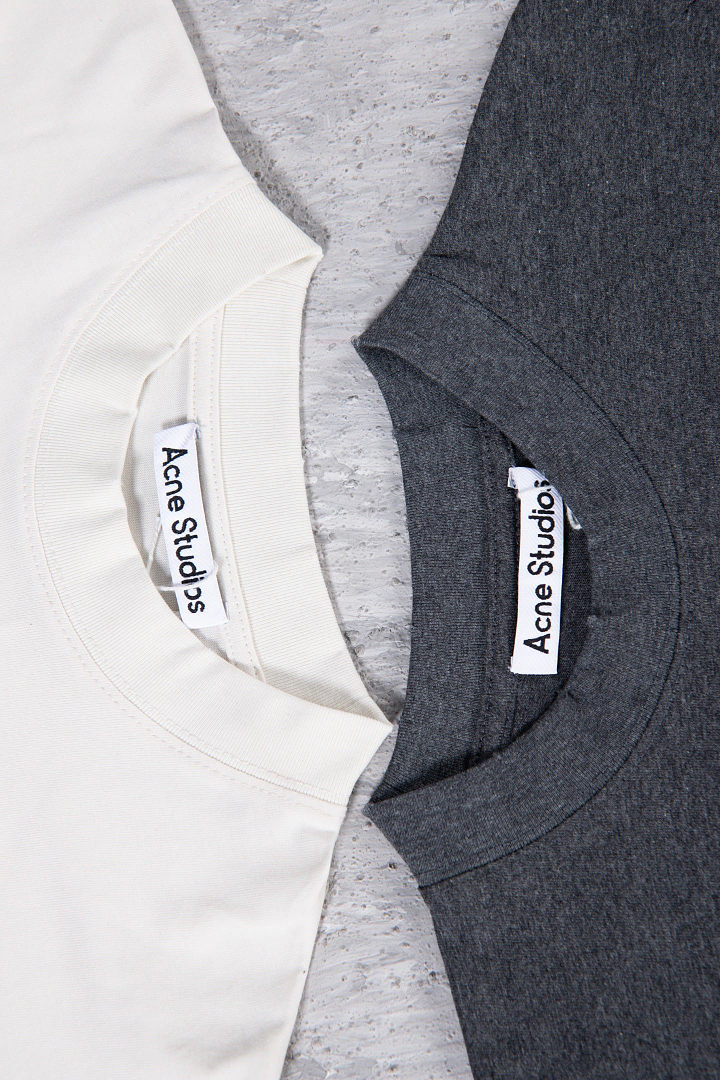Acne Studios 158 AC Summer Gum Long Sleeve : White Black S-XL 3386 Small - Image 18