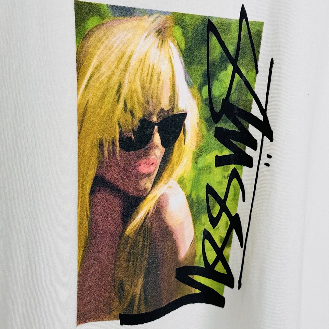 Stussy 138 STU SS25 Gold Womens T LAURA TEE Print Short Sleeve Black White S - Image 21
