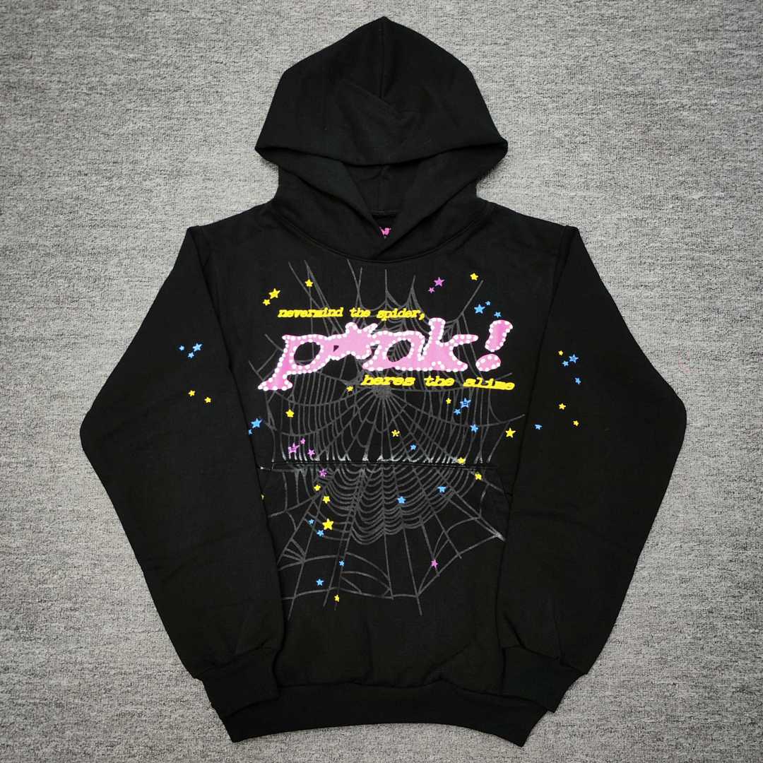 Sp5der FW23 HOODIE Mens Womens Top Black : S-XXL - Image 8