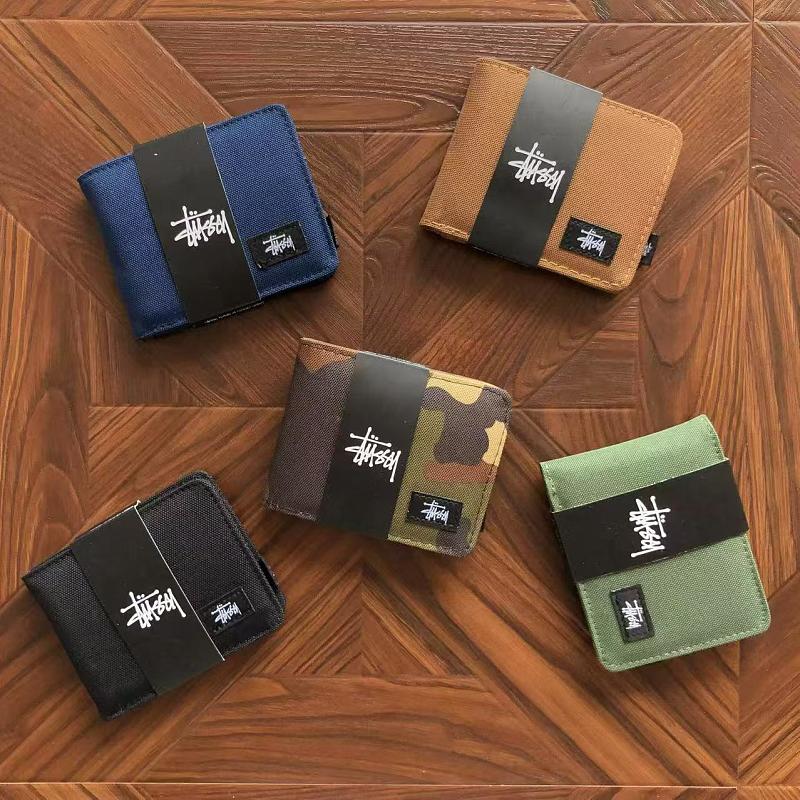 Stussy 128 (Black Blue Green Khaki)