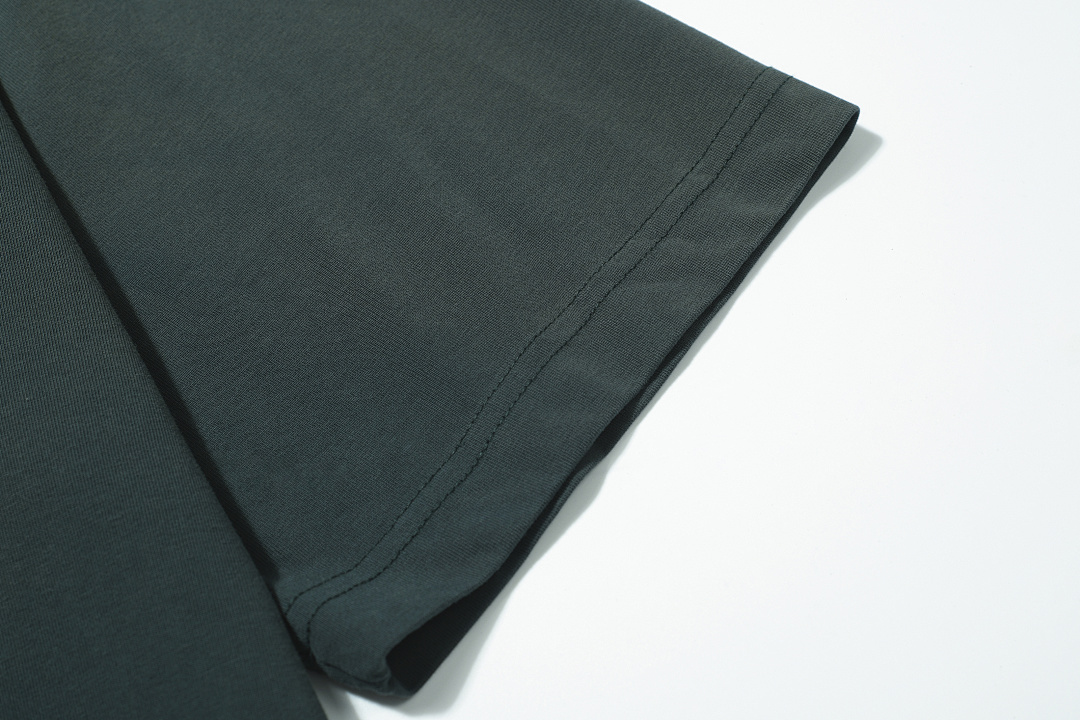Unbranded 148 VETEMENTS Patchwork Wind Short Sleeve T Black Ink Green S-XL V5201# - Image 25