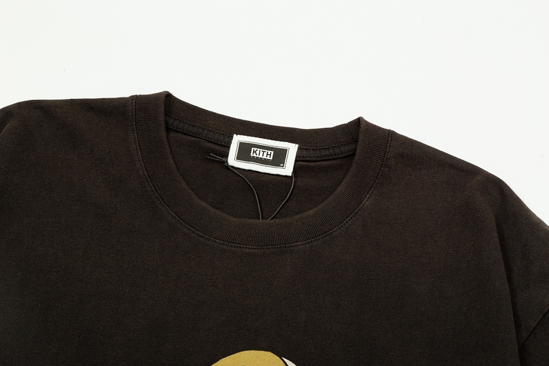 Adidas 138 KITH Ice Cream Print Wide Short Sleeve : Black Coffee S M L - Image 3