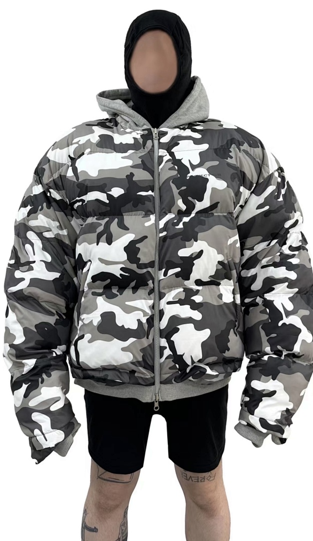 Bape 458 PROJECT G/R Double Surface White Camo Cotton 1 2 3 P6034# - Image 3