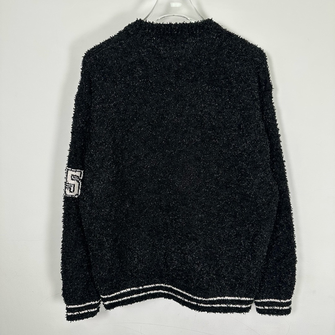 Supreme 368 SS25 TEXTURED ARC SWEATER Fleece Velvet Black Apricot Pink S-XL - Image 9