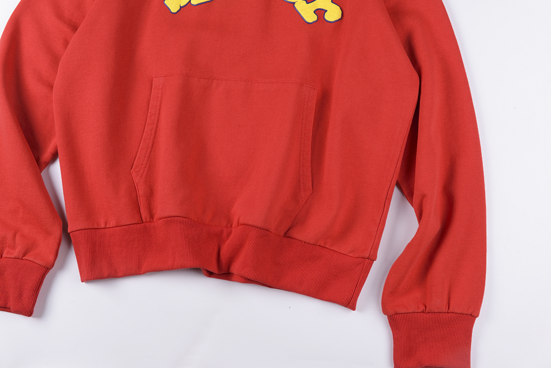 Sp5der 258 Sp5Der Logo Print High Red S-XL - Image 7