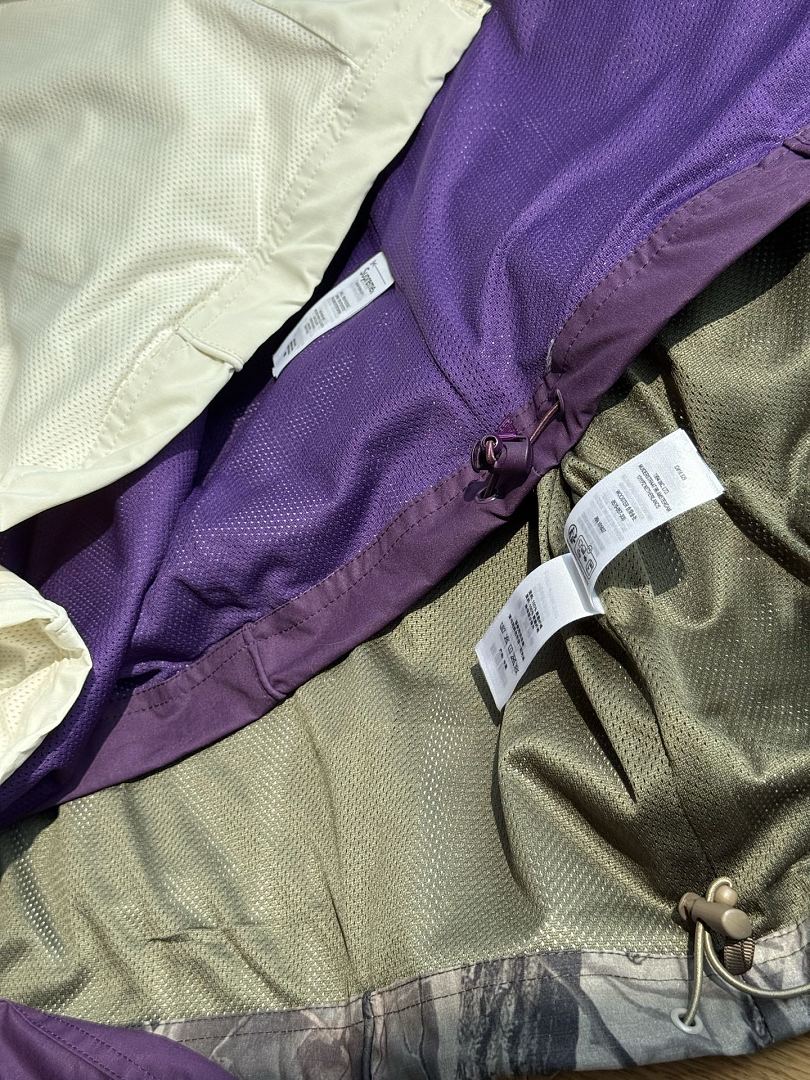 Balenciaga 438 SS26 WEEK1 Cotton Ripstop Track Jacket Black Off White Camo Purple S~XL - Image 7